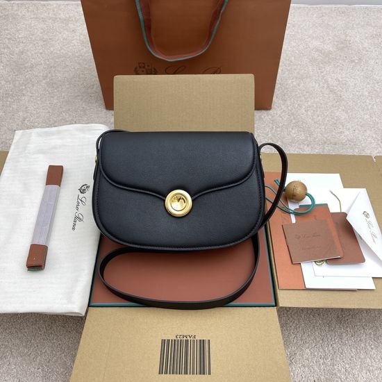 Loro Piana Ghiera Small Saddle Bag FAO1146