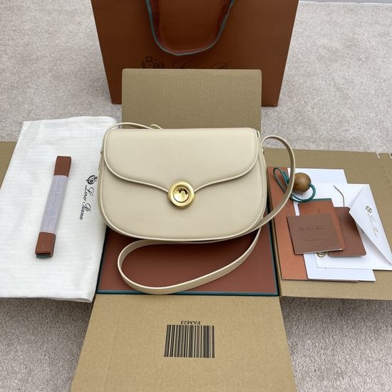 Loro Piana Ghiera Small Saddle Bag FAO1146