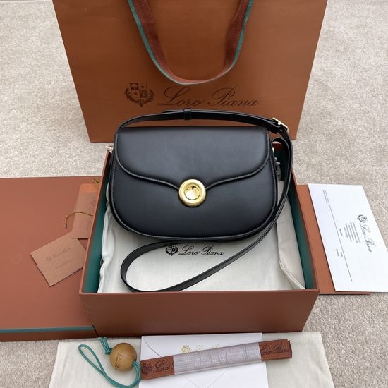 Loro Piana Ghiera Small Saddle Bag FAN9607