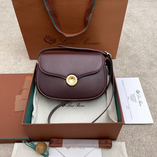 Loro Piana Ghiera Small Saddle Bag FAN9607