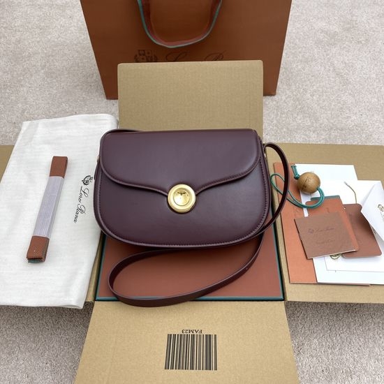 Loro Piana Ghiera Small Saddle Bag FAN9607