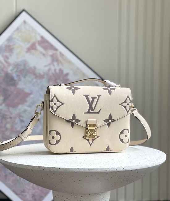 Louis Vuitton LV Pochette Metis Monogram Leather Handbag 14003