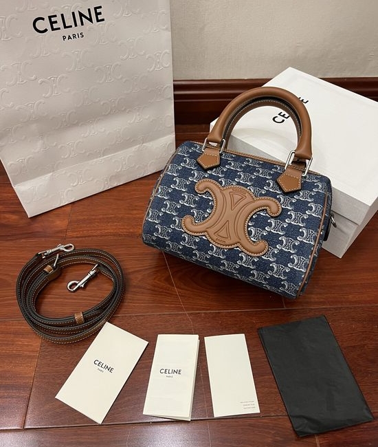 Celine CUIR TRIOMPHE Boston Bag 197582