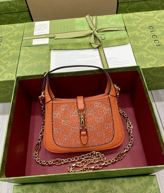 Gucci Jackie Mini Leather Chain Handbag 675799