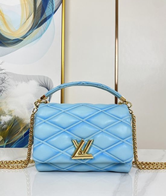 Louis Vuitton LV TWIST Leather Chain Crossbody Bag M24185