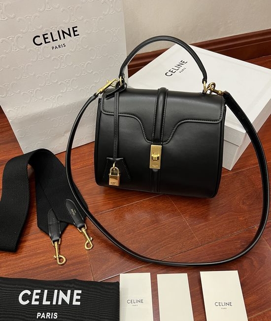 Celine STRAP 16 Classic Calfskin Handbag 188003