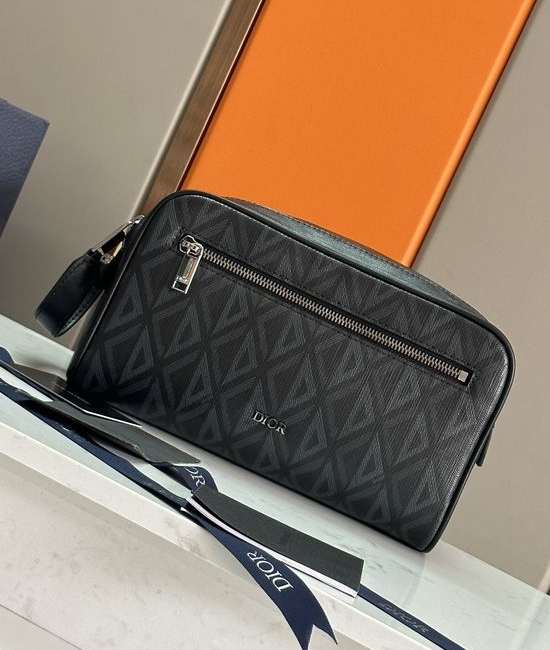 Christian Dior CD Oblique Printed Toiletry Bag 227