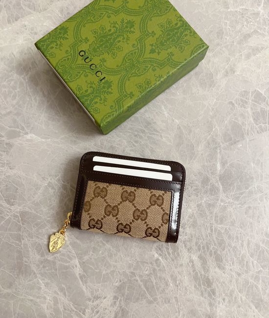 Gucci Luce Series Canvas Short Wallet 17803