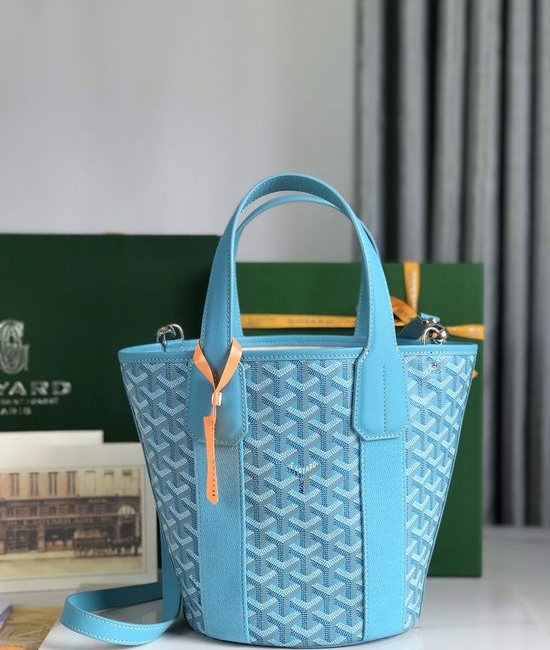 Goyard Belharra Turquoise Beach Tote Bag