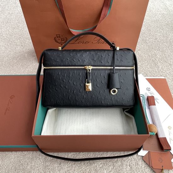 Loro Piana Extra Bag Ostrich Pattern FAO0975
