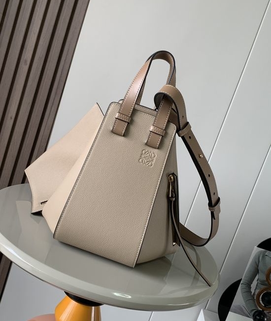 Loewe Hammock Grain Leather Handbag 9060