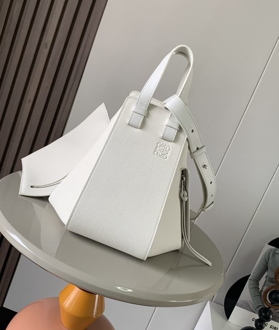 Loewe Hammock Small Grain Leather Handbag 9060
