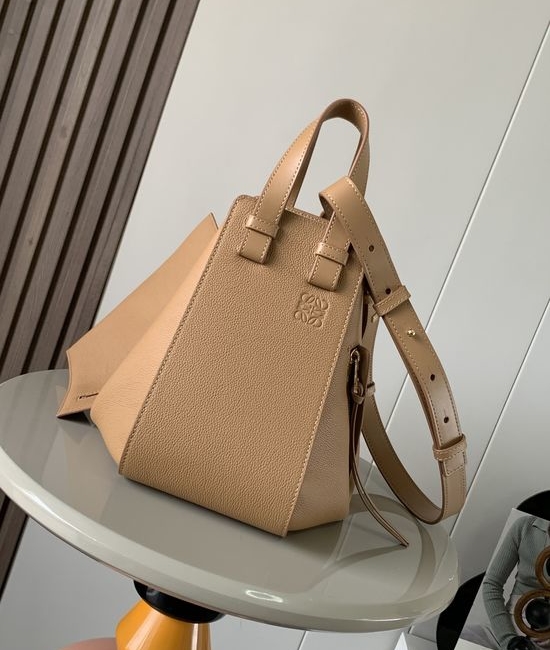Loewe Hammock Small Grain Leather Handbag 9060