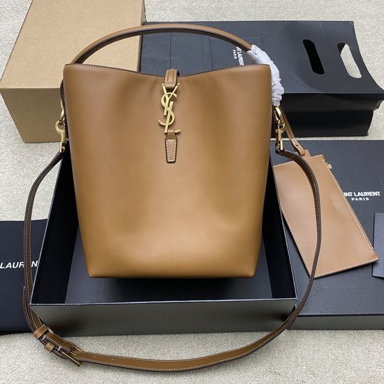 Yves Saint Laurent YSL LE 5A7 Water Bucket Bag with Metal Logo 742828