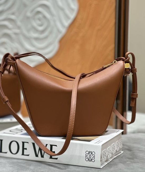 Loewe Hammock Hobo Mini Classic Leather Bag 1301