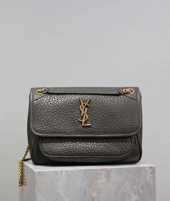 Yves Saint Laurent YSL Niki Leather Shoulder Bag 633158