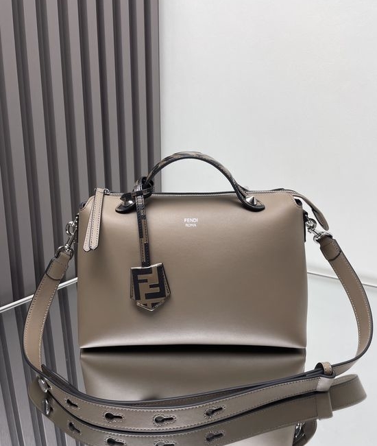 Fendi BY THE WAY Leather Boston Handbag 2303