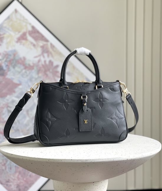 Louis Vuitton LV Trianon Embossed Leather Handbag M46488