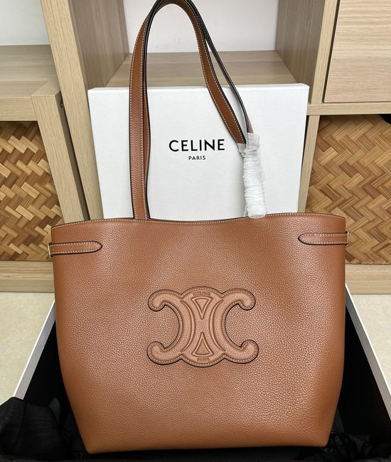 Celine CABAS ANAIS Grained Leather Tote 116853
