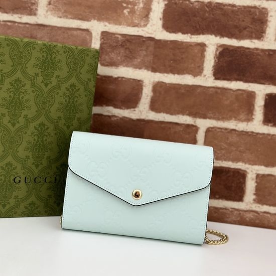 Gucci Dionysus Light Green Embossed Bag 781555