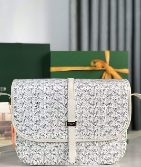 Goyard Belvedère Litchi Pattern Shoulder Bag 020183-1
