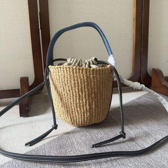 Chloe Woody Woven Bucket Bag 6048