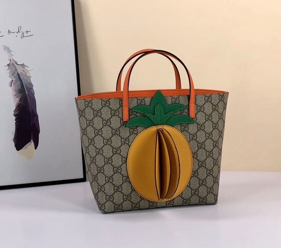 Gucci GG Supreme Pineapple Tote Bag 580840