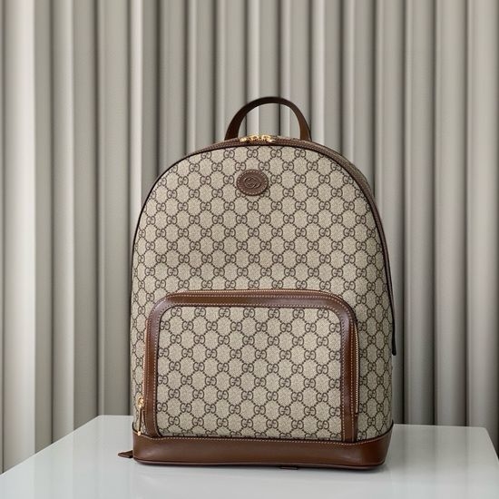 Gucci Backpack Interlocking G Canvas 704017