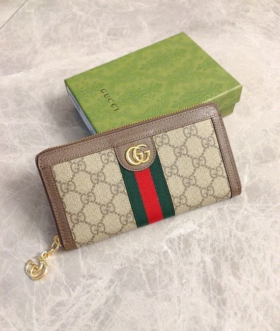 Gucci Ophidia Series Zipper Long Wallet 523154