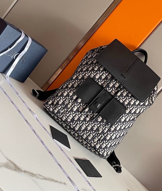 Christian Dior CD Motion Oblique Print Backpack 93319