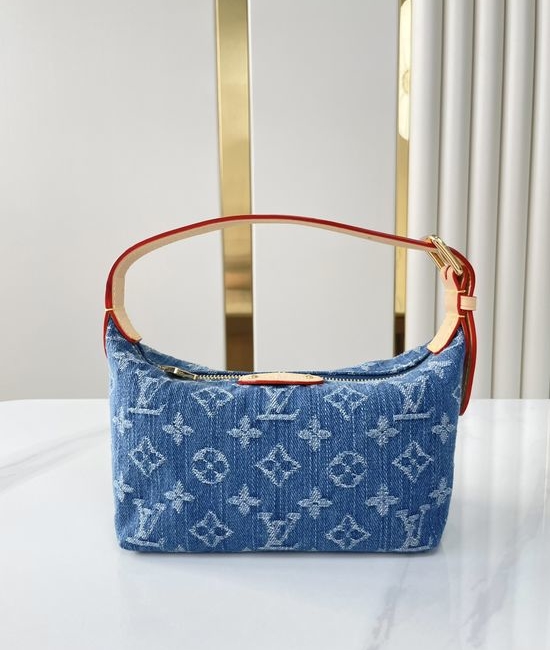 Louis Vuitton LV Hills Pochette Denim Handbag M82949
