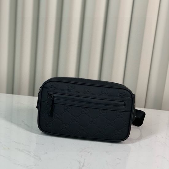 Gucci Waist Bag GG Leather Crossbody Bag 771422