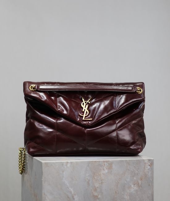 Yves Saint Laurent YSL Loulou Puffer Quilted Lambskin Bag 577475