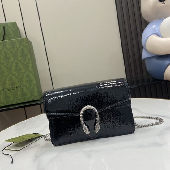 Gucci Dionysus Series Patent Leather Mini Bag 795368