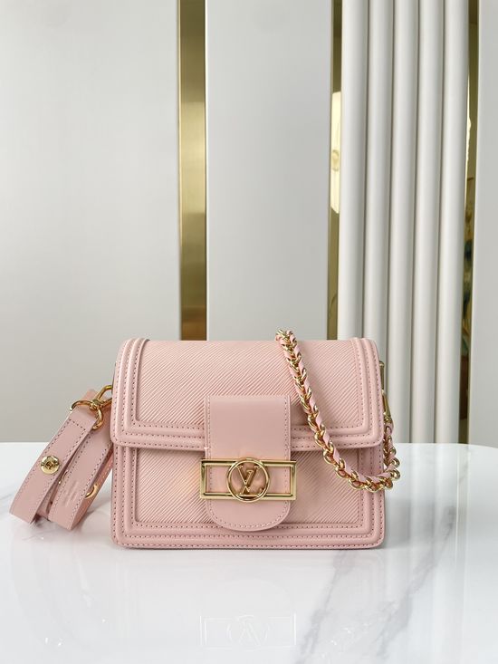 Louis Vuitton DAUPHINE Leather Crossbody Bag M23558