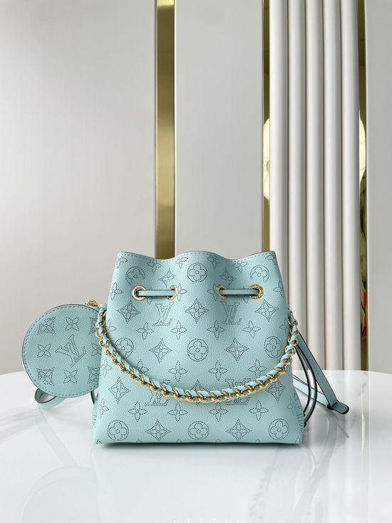 Louis Vuitton BELLA Leather Bucket Bag M25147