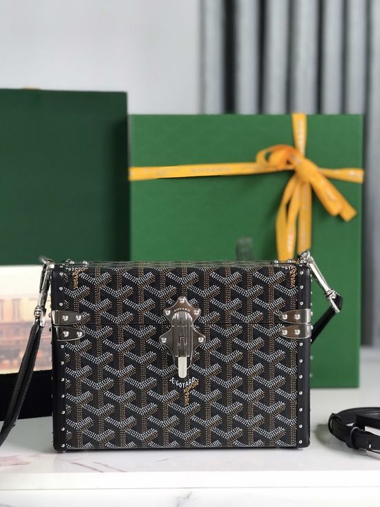 Goyard Cassette Box Crossbody Bag 2107