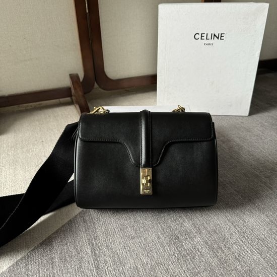 Celine TEEN SOFT 16 Calfskin Crossbody Bag 196853