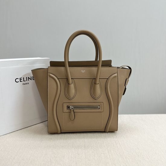 Celine Luggage Bag Classic Litchi Grain Leather 189793