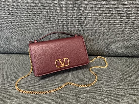 Valentino Garavani VRING Leather WOC Bag 2068