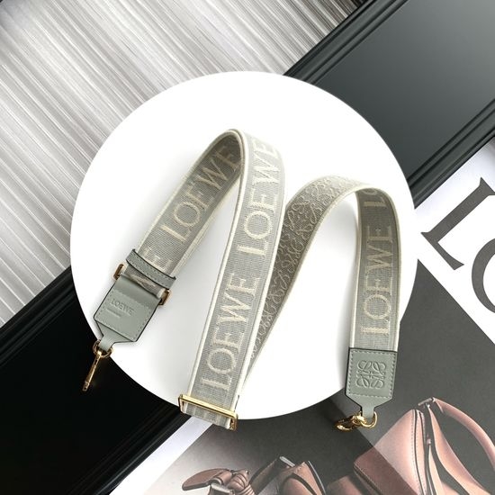 Loewe Anagram Jacquard Calfskin Adjustable Strap 001