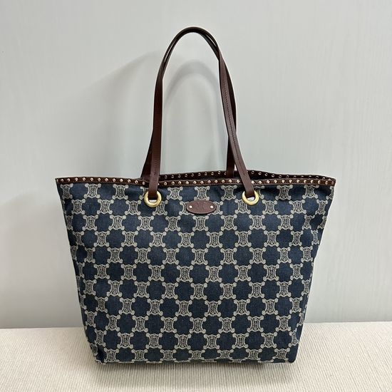 Celine Barcelona Denim Tote Bag 101272