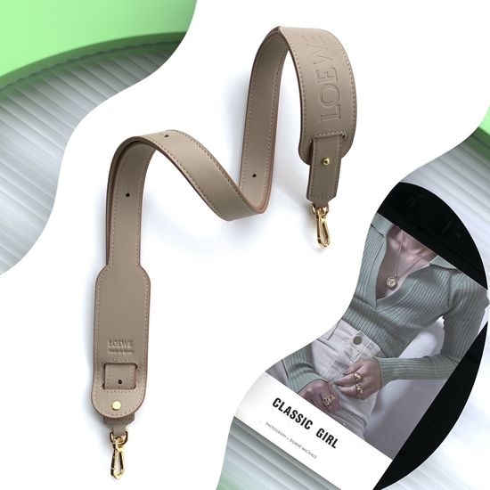 Loewe Padded Leather Adjustable Shoulder Strap 005