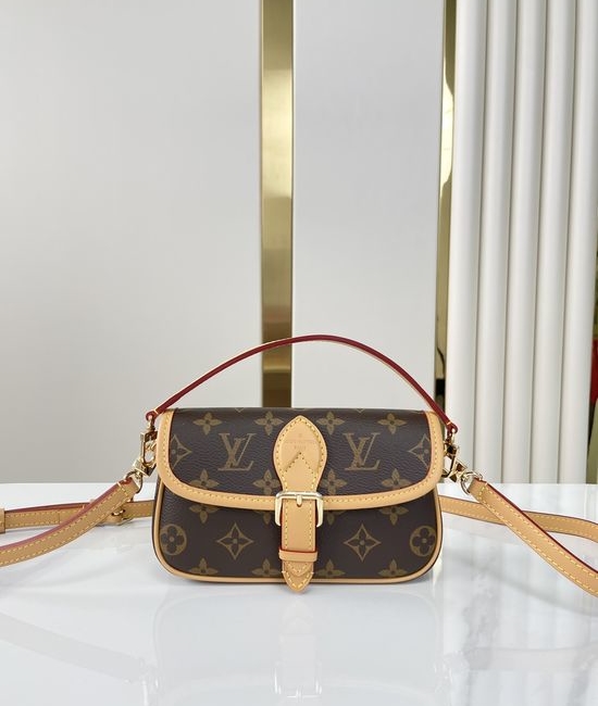 Louis Vuitton LV NANO DIANE Mini Baguette Bag M83566