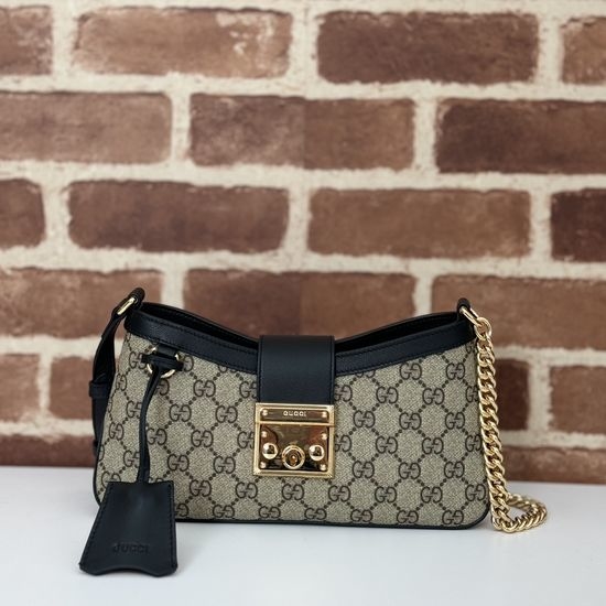 Gucci Brown PVC Shoulder Bag 811705