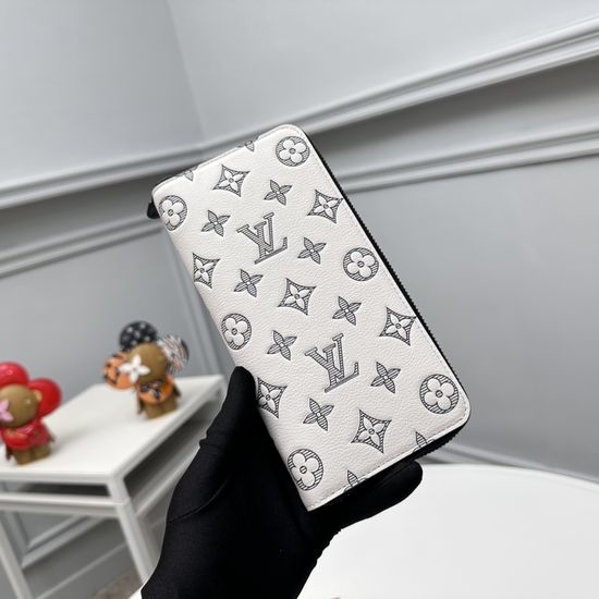 Louis Vuitton LV Monogram Shadow Zipper Wallet M83381