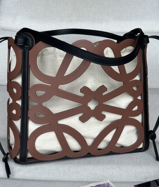 Loewe Anagram Hollow Out Tote Bag 10678
