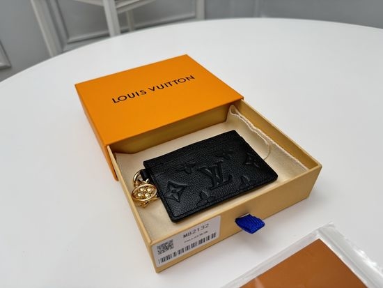 Louis Vuitton LV Charms Monogram Empreinte Leather Card Case 11166