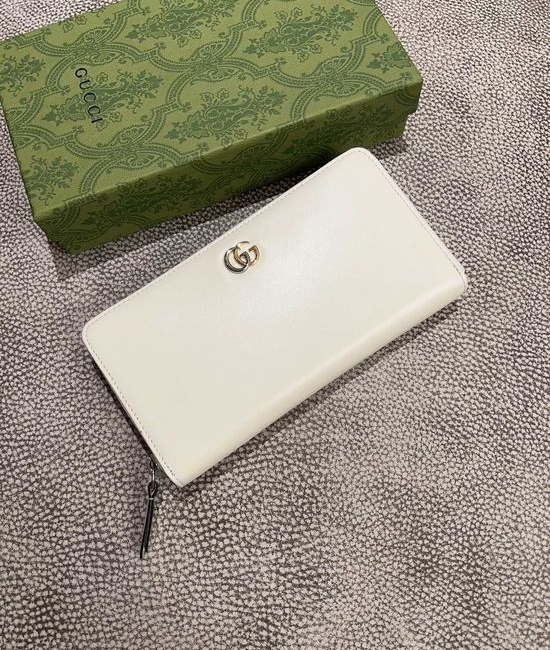 Gucci Wallet Calfskin Double G Logo 790057