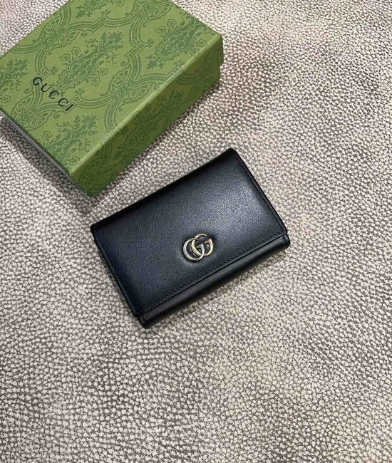 Gucci Wallet Double G Logo Card Holder 790067